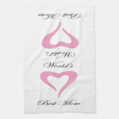 Die beste Mama der Welt Geschirrtuch (Vertikal)