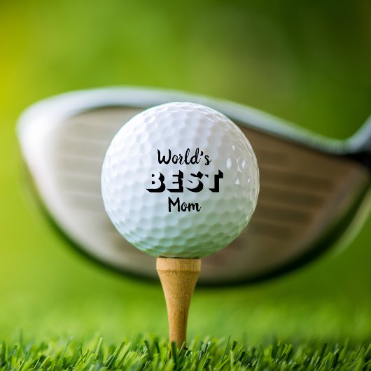 Die beste Mama der Welt Golfball
