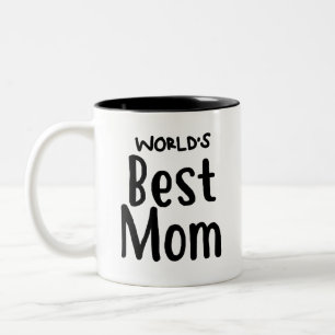 Die beste Mama der Welt - Kaffee-Tee-Tasse Zweifarbige Tasse