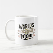Die beste Mama der Welt Kaffeetasse (Links)