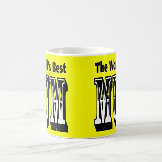 Die beste Mama der Welt Kaffeetasse (Mittel)