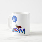 Die beste Mama der Welt Kaffeetasse (Vorderseite Links)