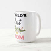 Die beste Mama der Welt Kaffeetasse (VorderseiteRechts)