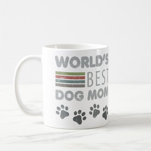 Die beste Mama der Welt Kaffeetasse (Links)