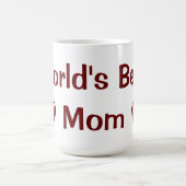 Die beste Mama der Welt Kaffeetasse (Mittel)