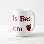 Die beste Mama der Welt Kaffeetasse (VorderseiteRechts)