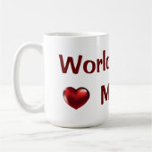 Die beste Mama der Welt Kaffeetasse (Links)