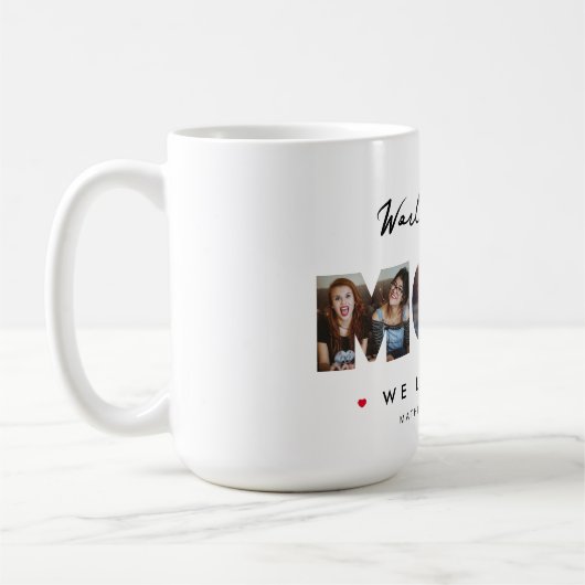 Die beste Mama der Welt Kaffeetasse (Links)