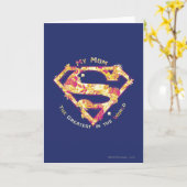 Die Beste Mama der Welt Karte (Gelbe Blume)