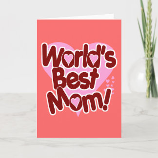 Die beste Mama der Welt! Karte