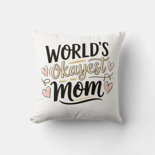 Die beste Mama der Welt Kissen (Vorderseite)