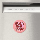 Die beste Mama der Welt Magnet (In Situ (Geschirrspüler))