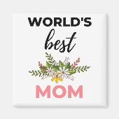 Die beste Mama der Welt Magnet (Vorne)