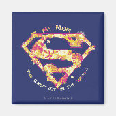 Die Beste Mama der Welt Magnet (Vorne)