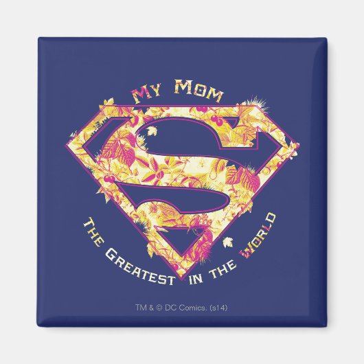 Die Beste Mama der Welt Magnet (Vorne)