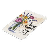 Die beste Mama der Welt Magnet (Linke Seite)