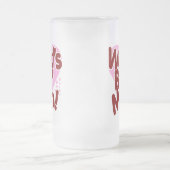 Die BESTE Mama der Welt! Mattglas Bierglas (Mittel)