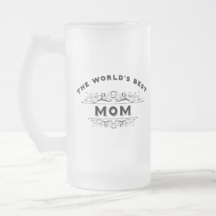 Die beste Mama der Welt Mattglas Bierglas