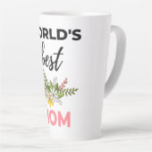 Die beste Mama der Welt Milchtasse (Rechte Ecke)