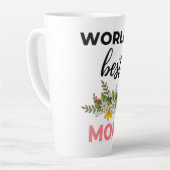 Die beste Mama der Welt Milchtasse (Linke Ecke)