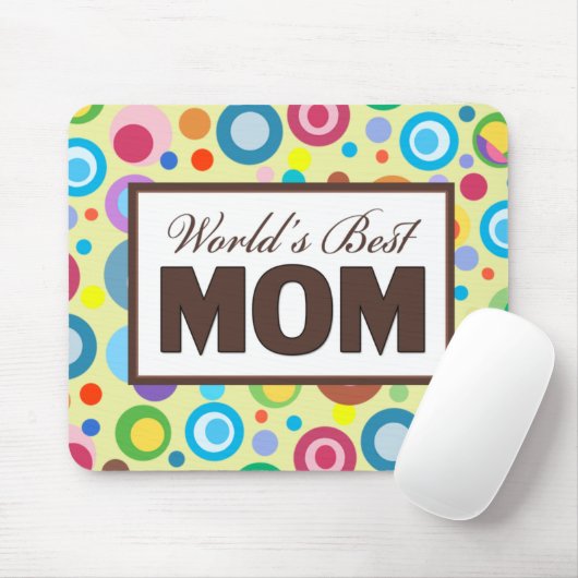 Die beste Mama der Welt Mousepad (Mit Mouse)