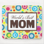 Die beste Mama der Welt Mousepad (Vorne)