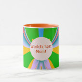 Die beste Mama der Welt! Mug Tasse (Zentrum)