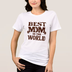 Die beste Mama der Welt - Muttertag Tri-Blend Shirt