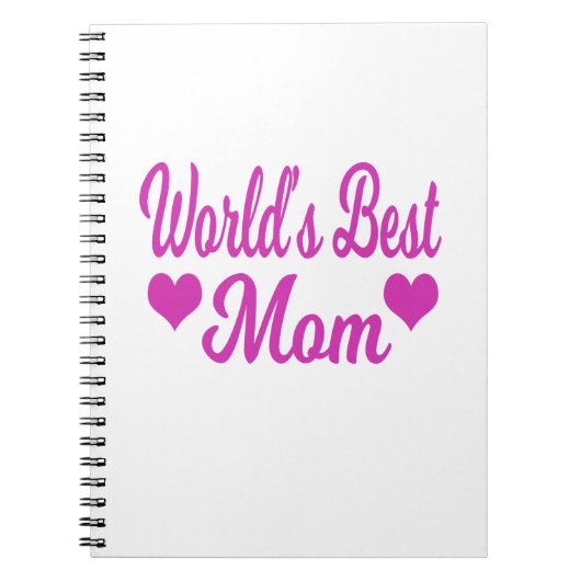 Die beste Mama der Welt Notizblock (Vorderseite)