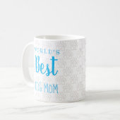 Die beste Mama der Welt! (personalisierbar) Kaffeetasse (Vorderseite Links)