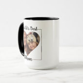 Die beste Mama der Welt Personalisiert Tasse (Vorderseite Links)