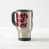 Die BESTE Mama der Welt! Reisebecher (Vorderseite Links)