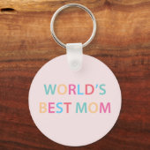 Die beste Mama der Welt Schlüsselanhänger (Rückseite)