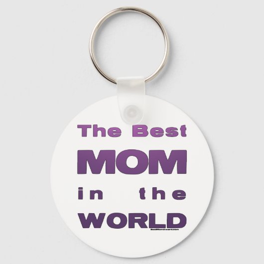Die beste Mama der Welt Schlüsselanhänger (Vorderseite)