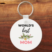 Die beste Mama der Welt Schlüsselanhänger (Vorderseite)