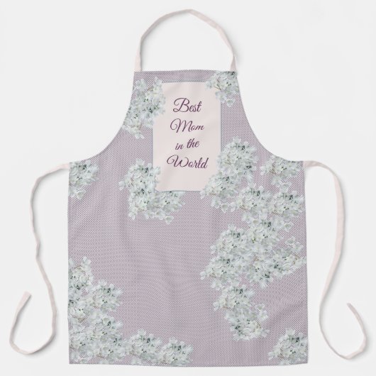Die beste Mama der Welt Schürze (Vorderseite)
