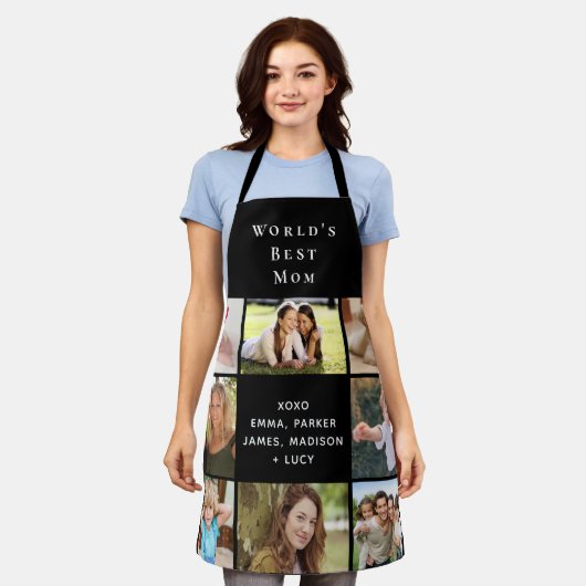 Die beste Mama der Welt Schürze (Getragen)