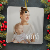 Die beste Mama der Welt seit 20XX Foto Keramikornament