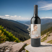 Die beste Mama der Welt seit 20XX Foto Weinetikett