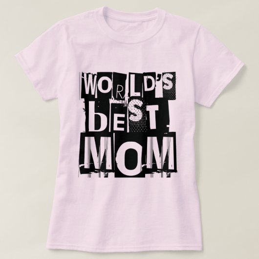 Die beste Mama der Welt T-Shirt (Design vorne)