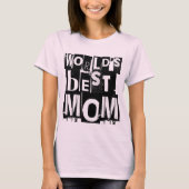 Die beste Mama der Welt T-Shirt (Vorderseite)
