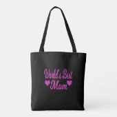 Die beste Mama der Welt Tasche (Rückseite)