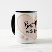 Die beste Mama der Welt Tasse (Vorderseite Links)