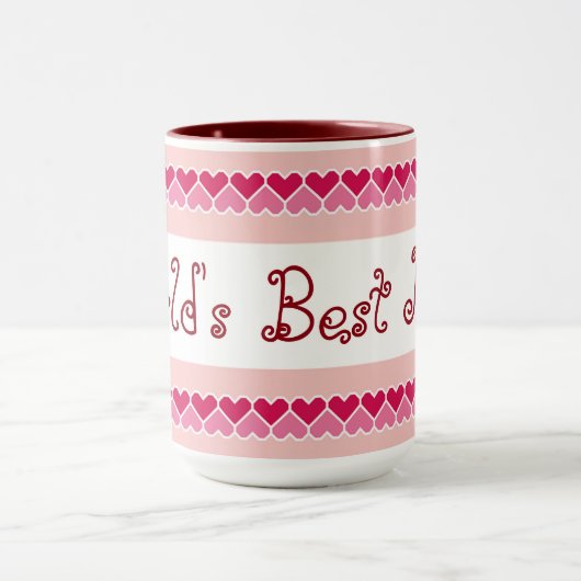 Die beste Mama der Welt Tasse (Zentrum)