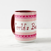 Die beste Mama der Welt Tasse (Vorderseite Links)