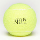 Die beste Mama der Welt Tennisbälle (Vorderseite)