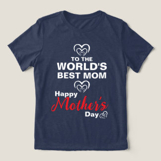 Die beste Mama der Welt Tri-Blend Shirt