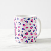 Die beste Mama der Welt Tulips Pink Blue Gift für  Kaffeetasse (VorderseiteRechts)