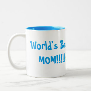 Die beste Mama der Welt Zweifarbige Tasse