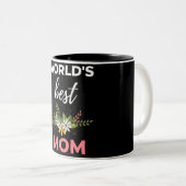 Die beste Mama der Welt Zweifarbige Tasse (VorderseiteRechts)